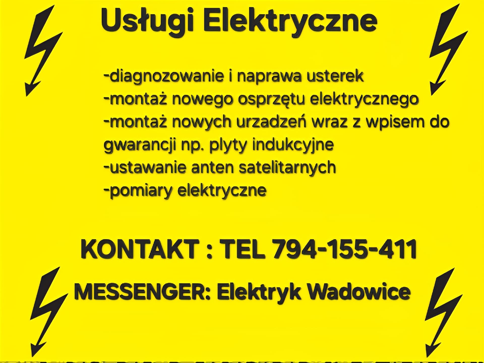 Elektryk Wadowice 