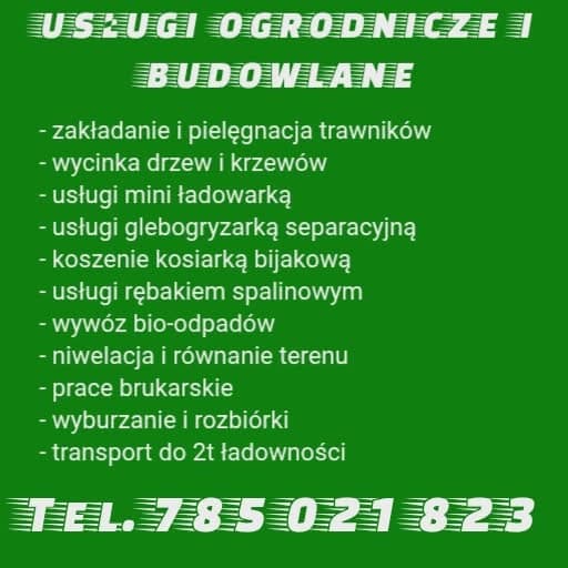 AgroZet Usługi Ogrodnicze i Budowlane 