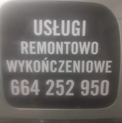 Usługi remontowo wykończeniowe 