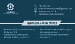 Aquadro usługi hydrauliczne 