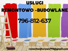 Usługi remontowo-budowlane 