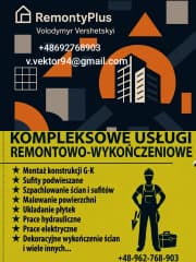 Volodymyr Vershetskyi RemontyPlus