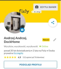 DockHome Montaż Drzwi i Okien