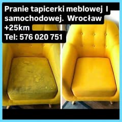 Pranie tapicerki meblowej,  czyszczenia dywanów 