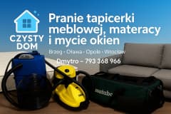 Pranie tapicerki meblowej (czysty dom)