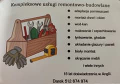 Usługi remontowo-budowlane Darek